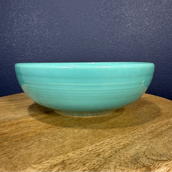 Fiesta Dinnerware Turquoise 7” Soup/Salad Bowl - Picture 2 of 4